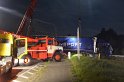 VU LKW umgestuerzt Feldkassel Industriestr Robert Boschstr P280